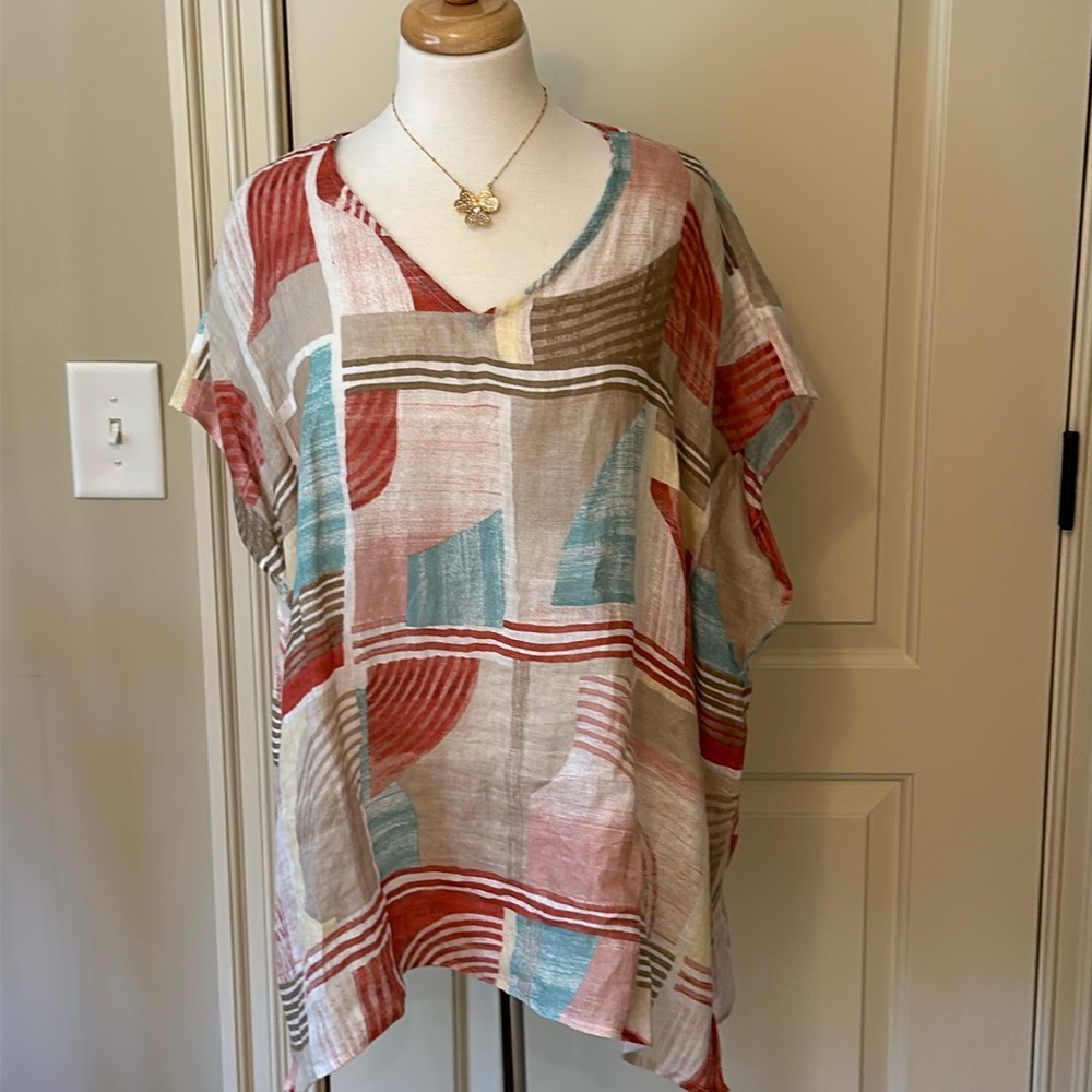 CHICO’s 100% LINEN TOP